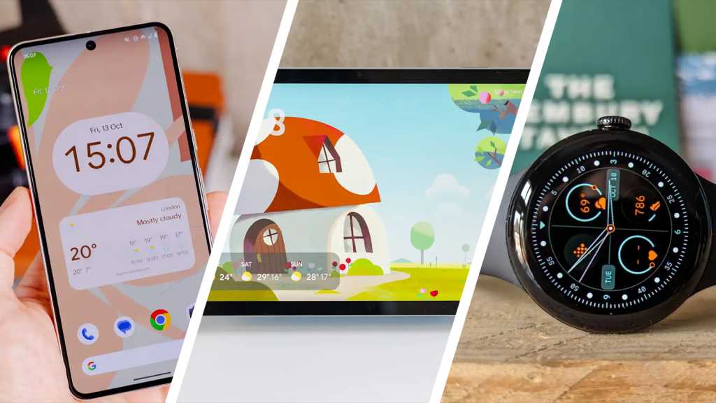 Google Pixel 8 Pro, Pixel Tablet and Pixel Watch 2