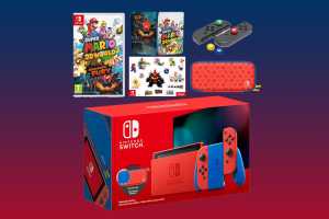 Save £20 on Nintendo Switch Mario Red & Blue edition bundle