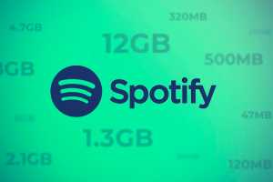 How much data does Spotify use?