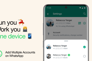 Whatsapp: Use two accounts on one mobile phone at the same time 