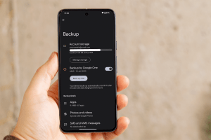 How to back up Android