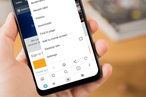 How to view desktop websites on Android